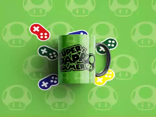 vectores plantilas PAPá,VIDEOJUEGO,GAMER,